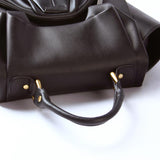 ORIBAU_Black Pug Handbag