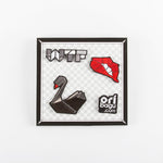 ORIBAGU_Black Mesh Cat